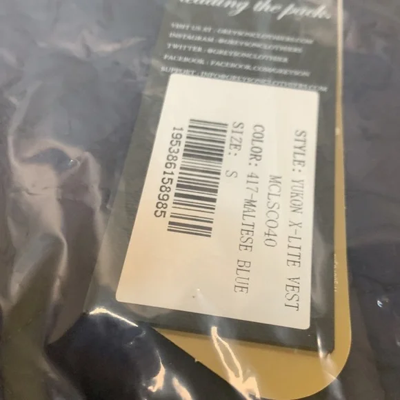 GREYSON YUKON ULTRALIGHT HYBRID VEST | Maltese Blue SMALL - Picture 4 of 10